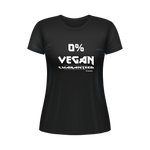 "0% Vegan" T-Shirt Damen | Rockstadl