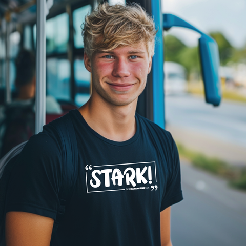 "Stark" Herren T-Shirt | Der_Marienkäfer_Live